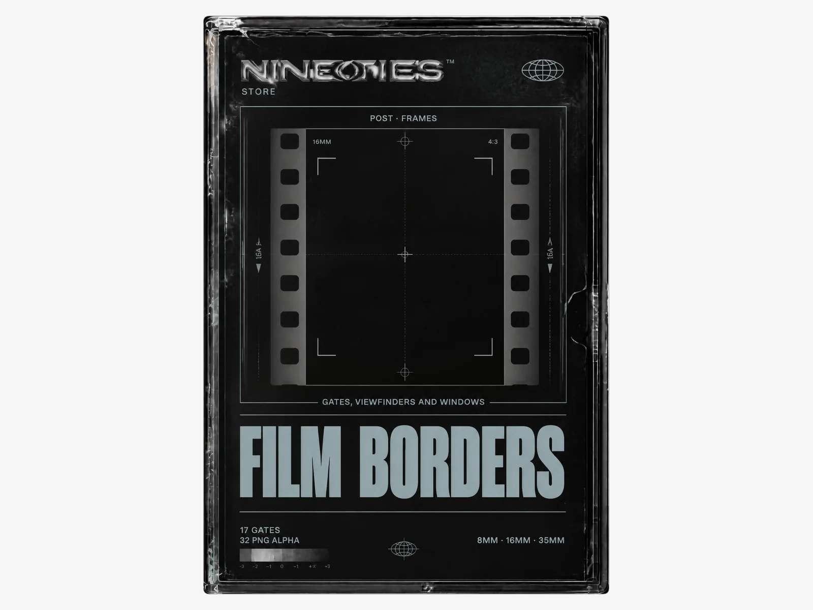 Nineties™ Store 7 card vhs film borders Nineties™ Store