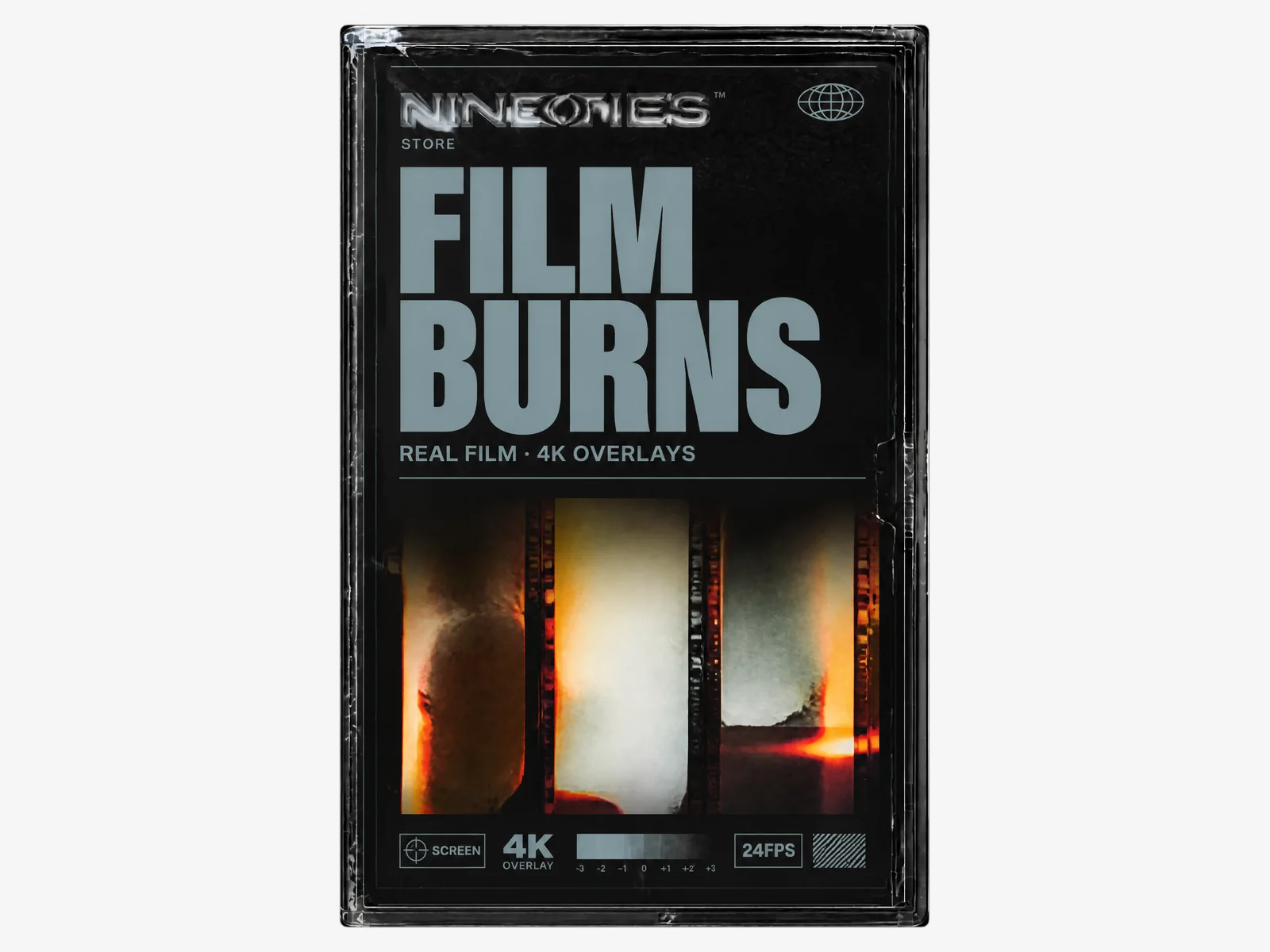 card vhs film burn Nineties™ Store