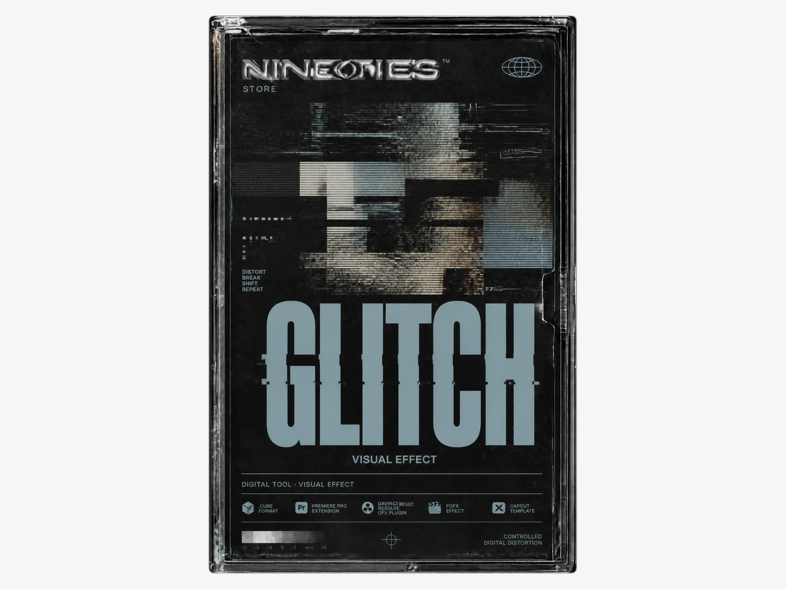 card vhs glitch Nineties™ Store