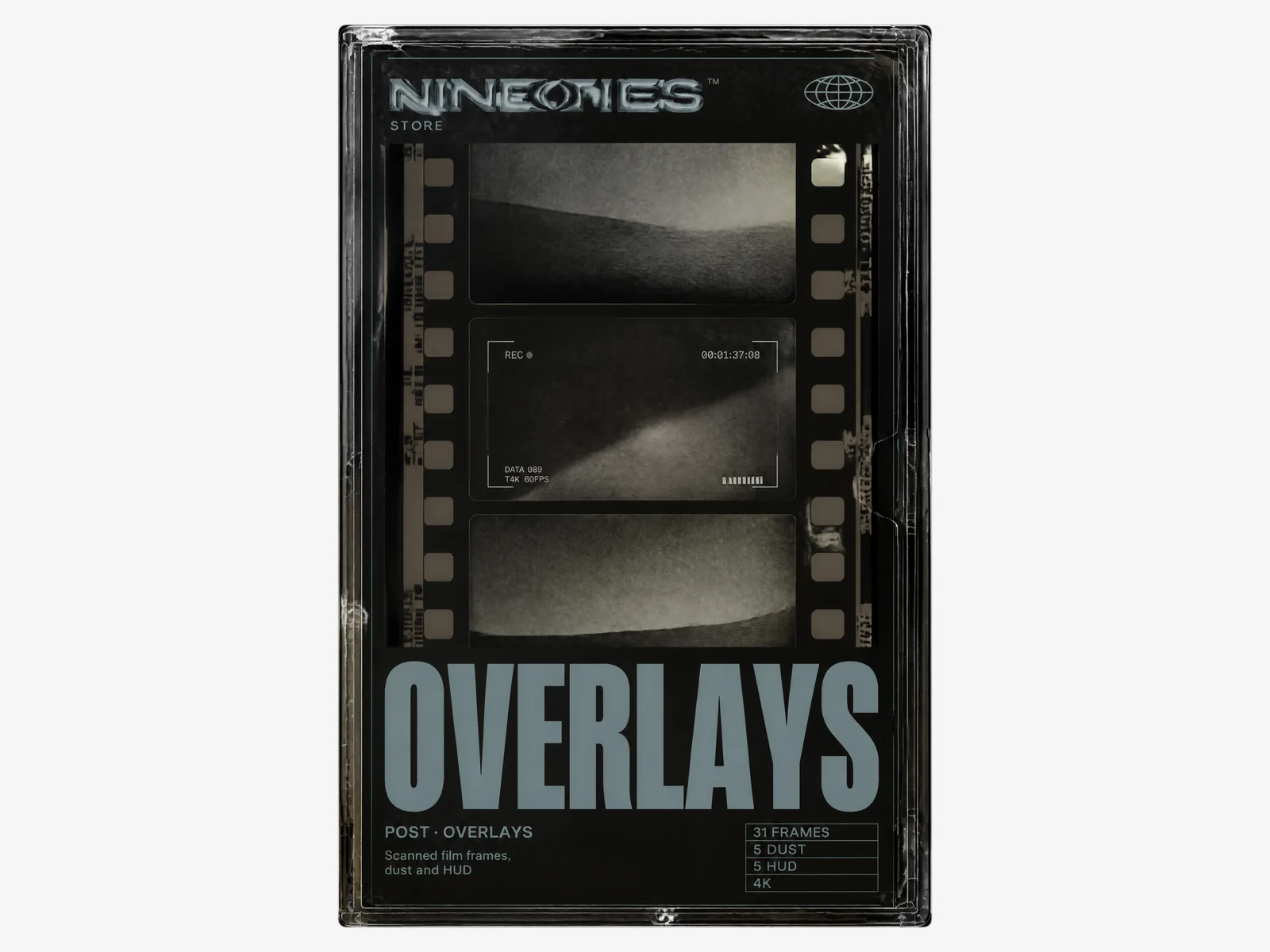 card vhs overlays Nineties™ Store
