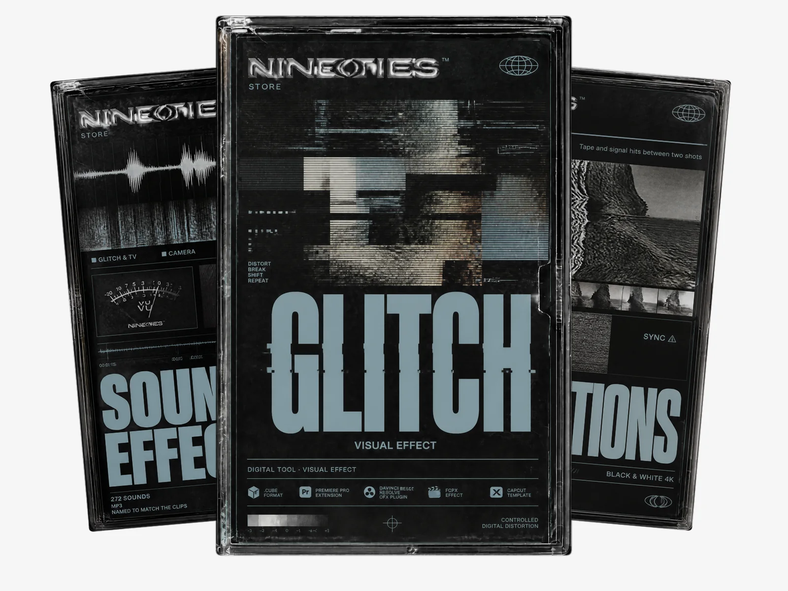 Nineties™ Store 4 card vhs signal kit Nineties™ Store